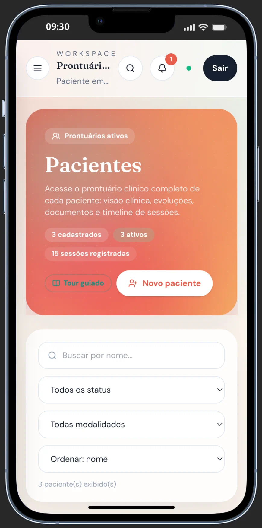 LuminiPsi — evoluções